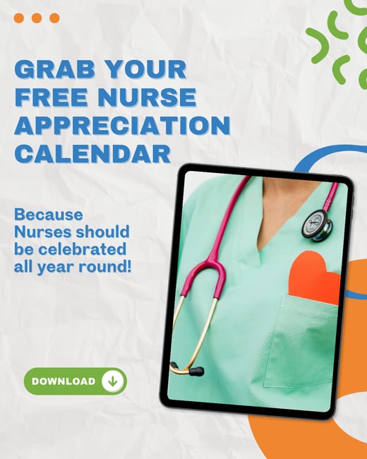 Grab Your Free Nurse Appreciation Calendar
