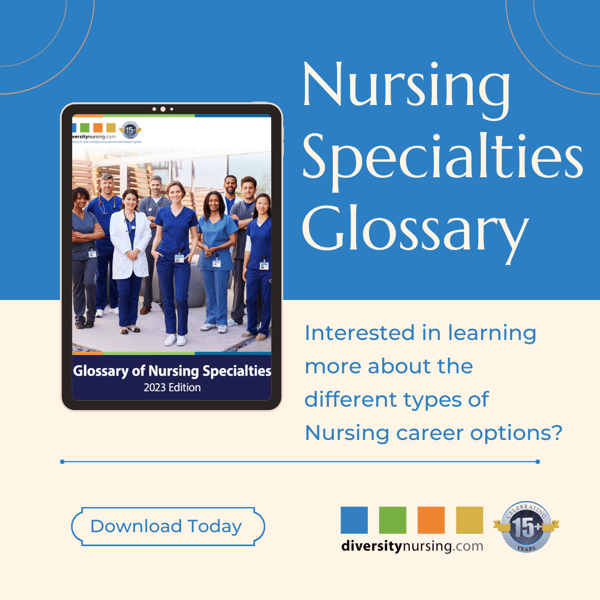 Nursing Specialties GlossaryIG-1