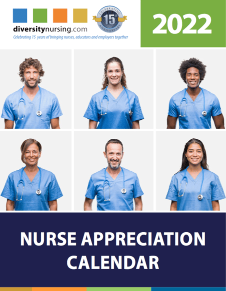 2022 Nurse Appreciation Calendar Image
