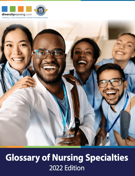 glossary of nursing specialties photo